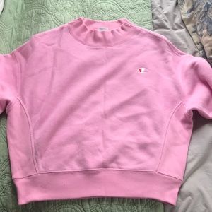 Champion bubblegum pink crewneck